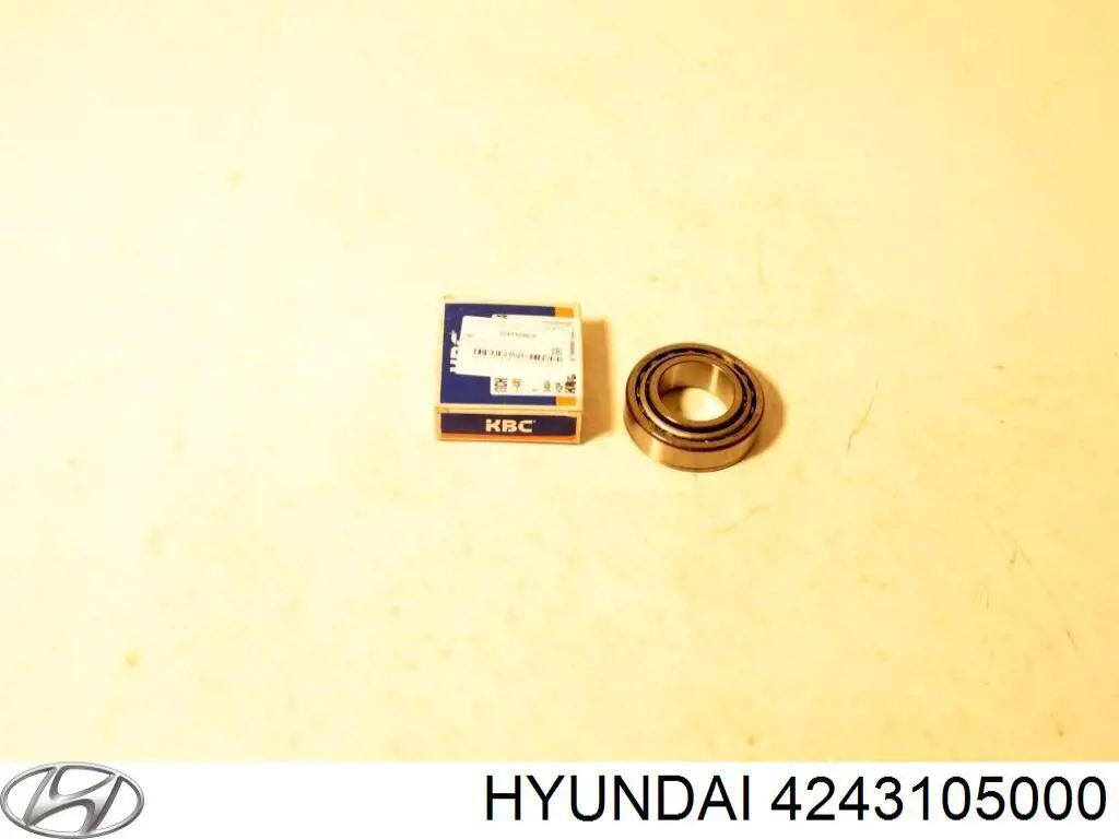 4243105000 Hyundai/Kia cojinete de rueda trasero