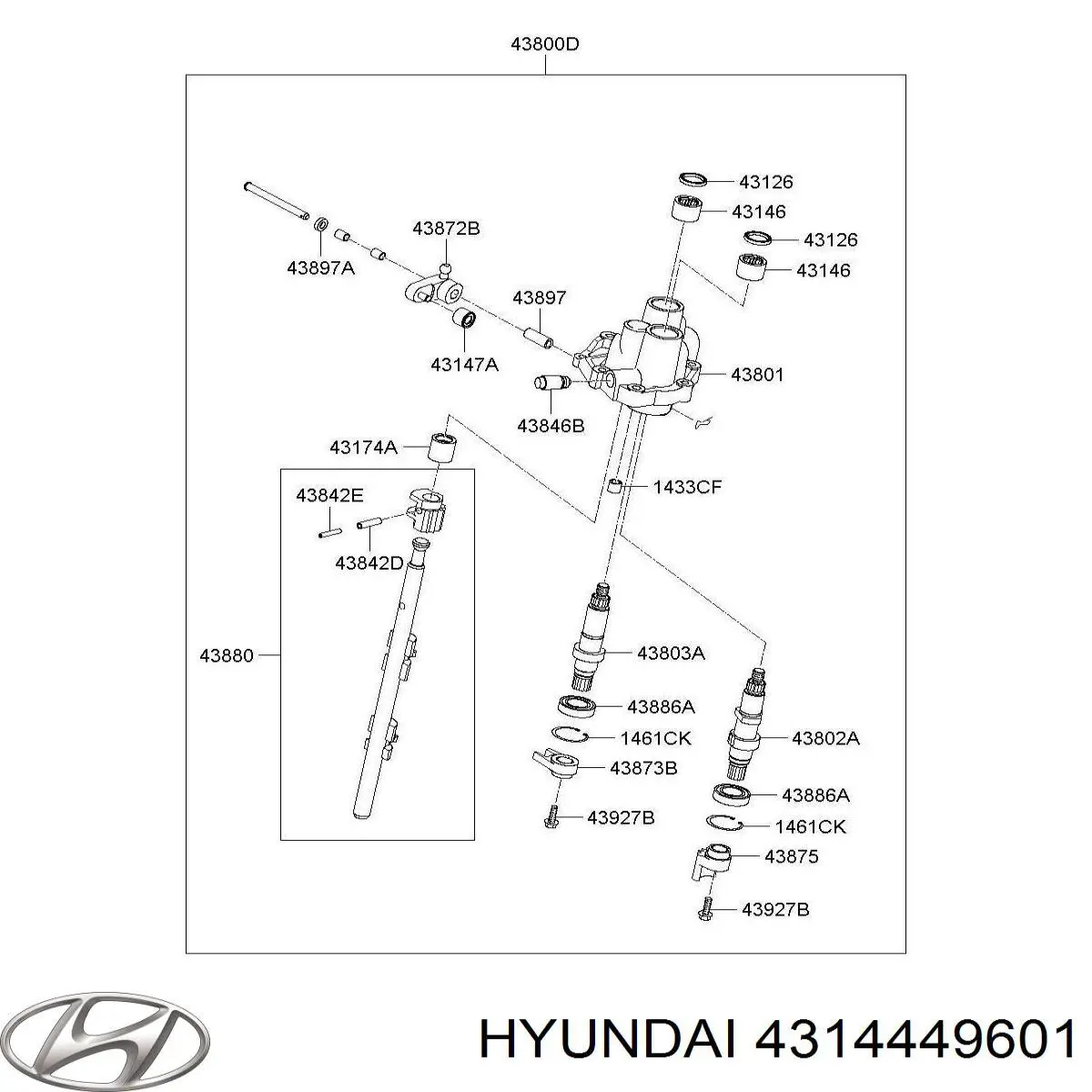 4314449601 Hyundai/Kia