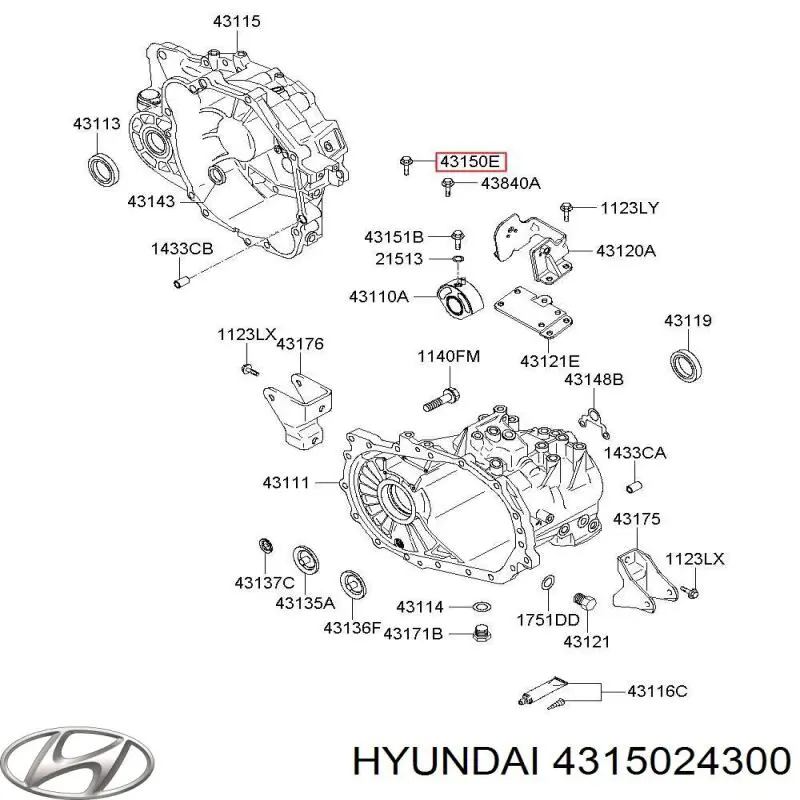 4315024300 Hyundai/Kia