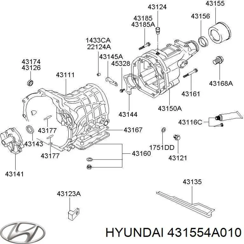 431554A010 Hyundai/Kia