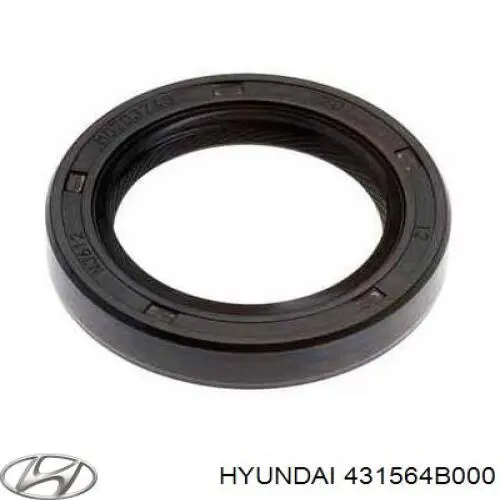 Anillo Reten Caja De Transmision (Salida Eje Secundario) para Hyundai H-1 STAREX 