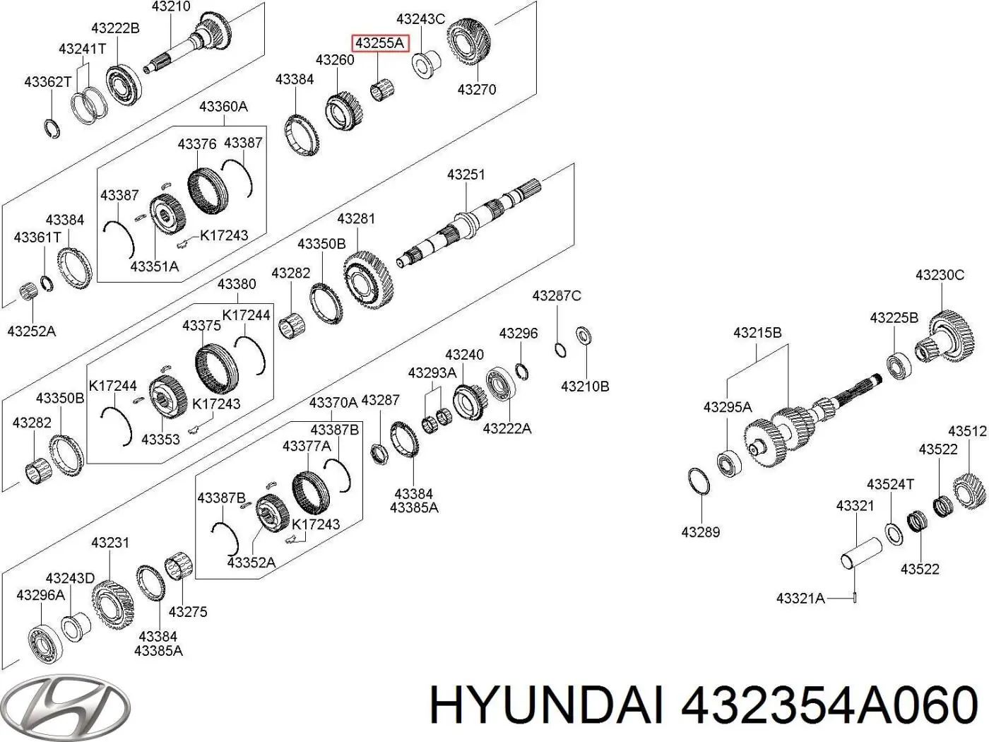 432354A060 Hyundai/Kia