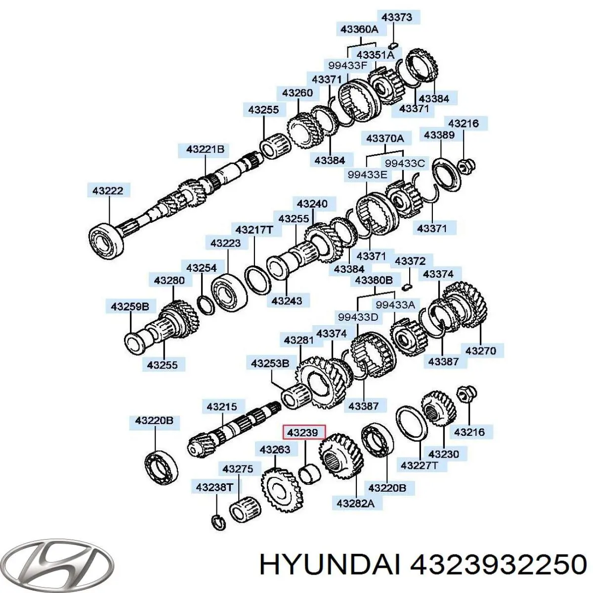 4323932250 Hyundai/Kia