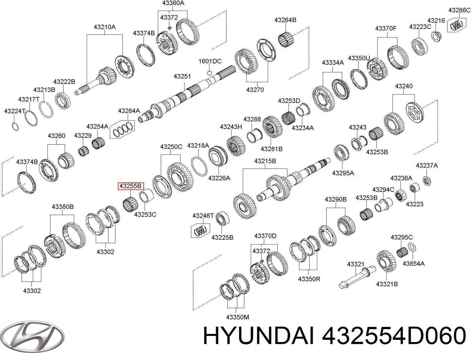 432554D060 Hyundai/Kia