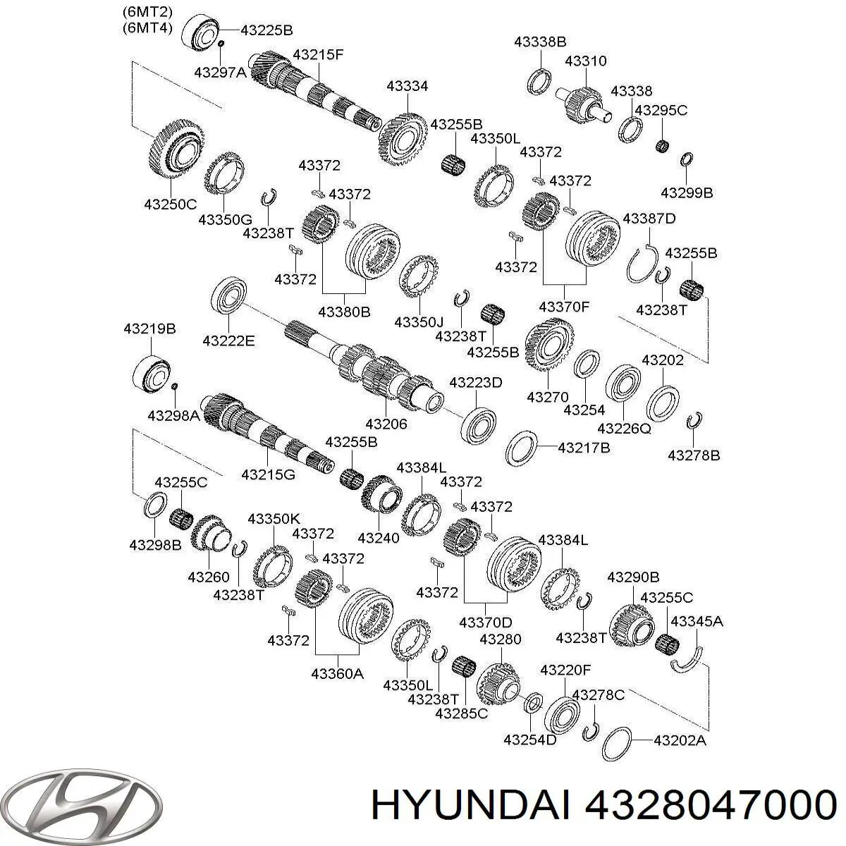 4328047000 Hyundai/Kia