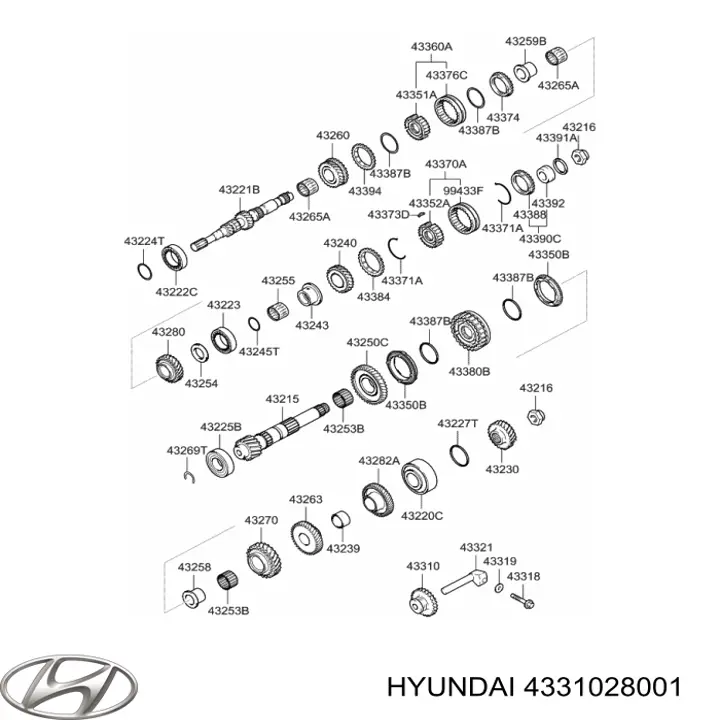 4331028001 Hyundai/Kia