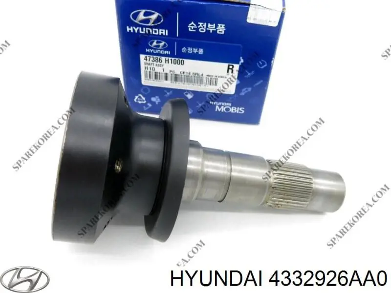 4332926AA0 Hyundai/Kia