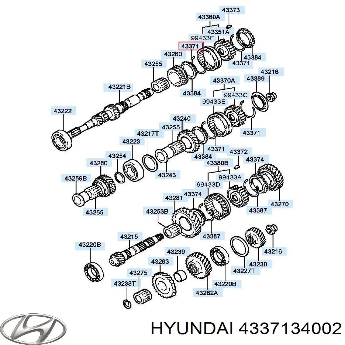 4337134002 Hyundai/Kia