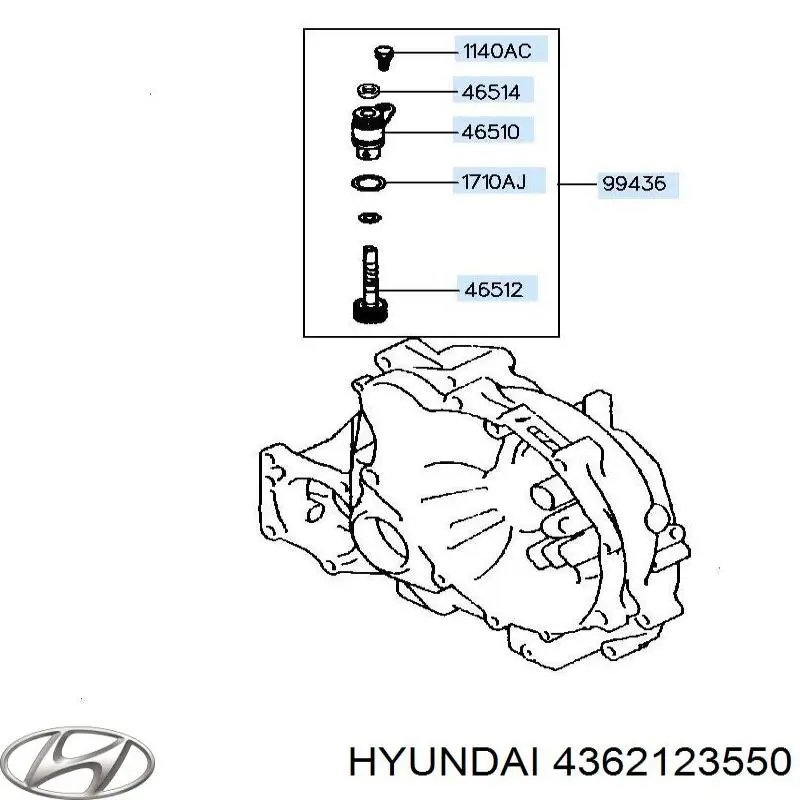 4362123550 Chrysler sensor de velocidad