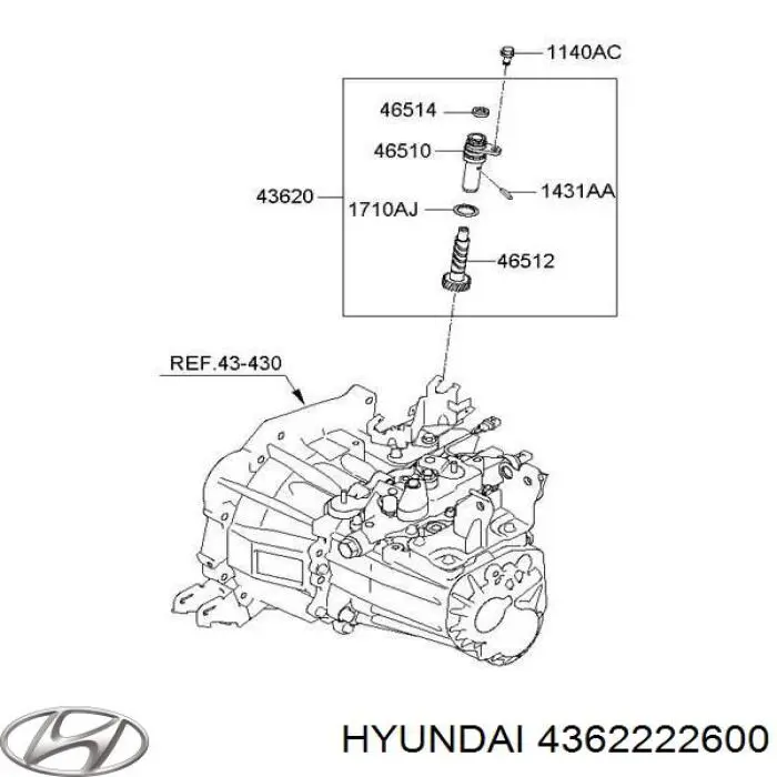 4362222600 Hyundai/Kia