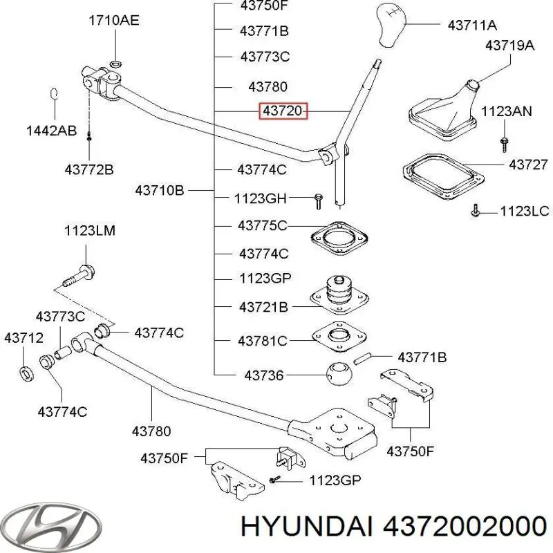 4372002000 Hyundai/Kia