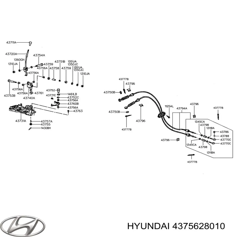 4375628010 Hyundai/Kia