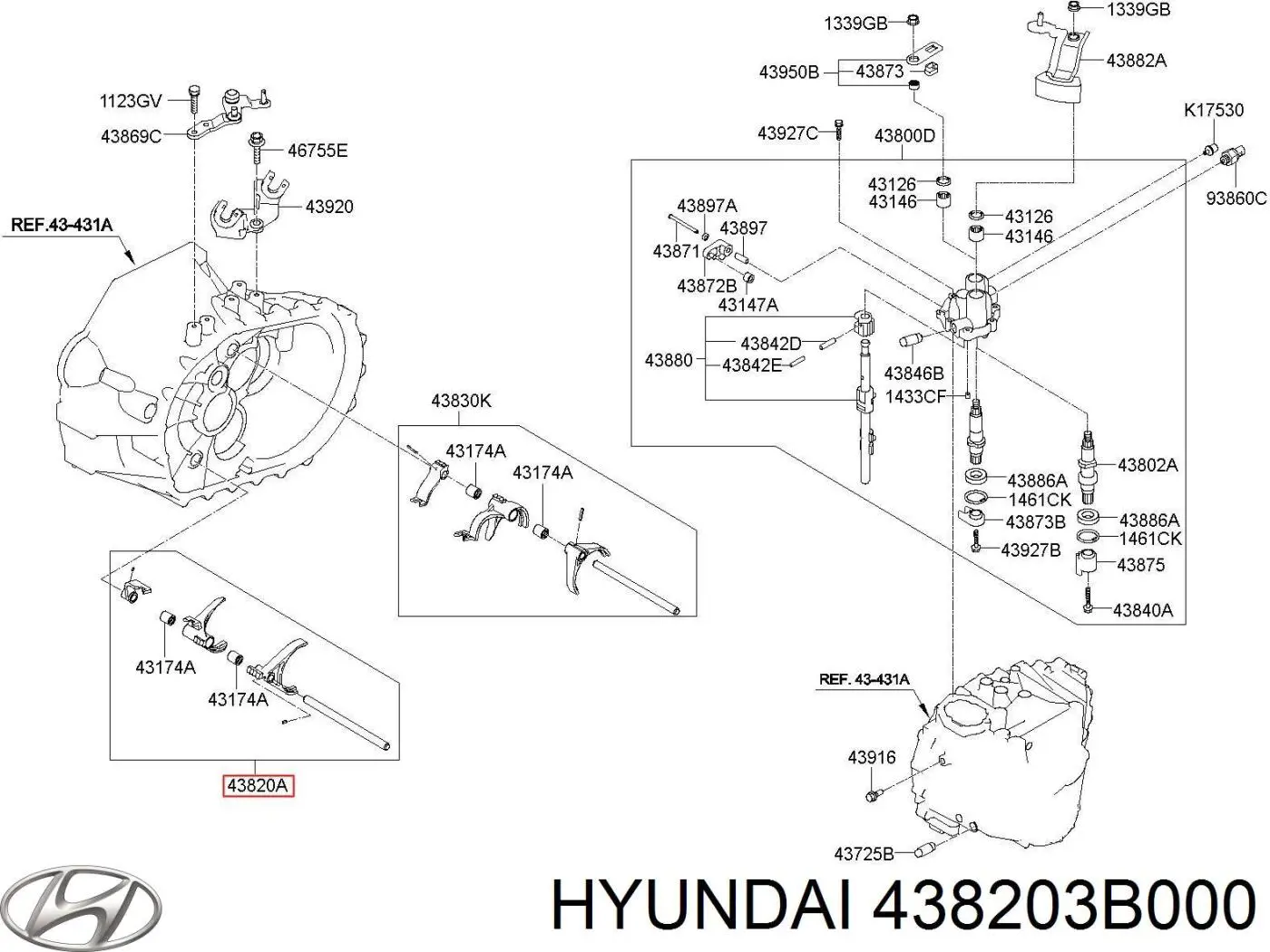 438203B000 Hyundai/Kia