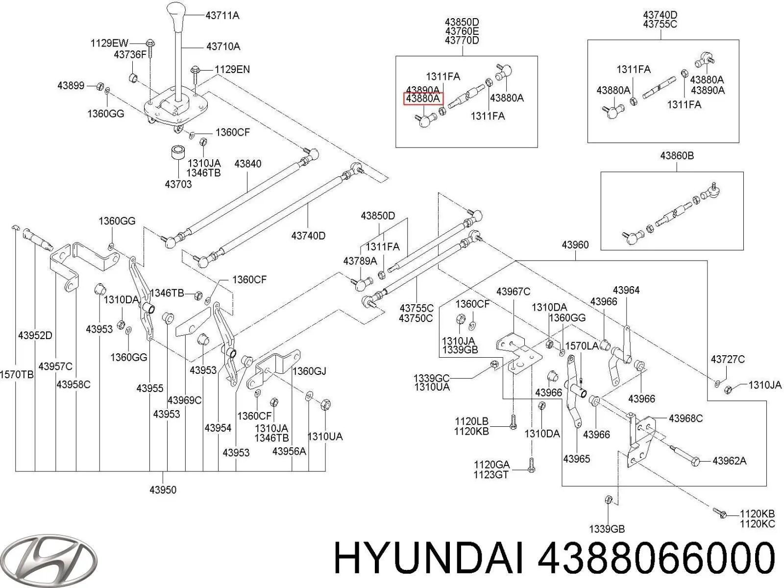 4388066000 Hyundai/Kia