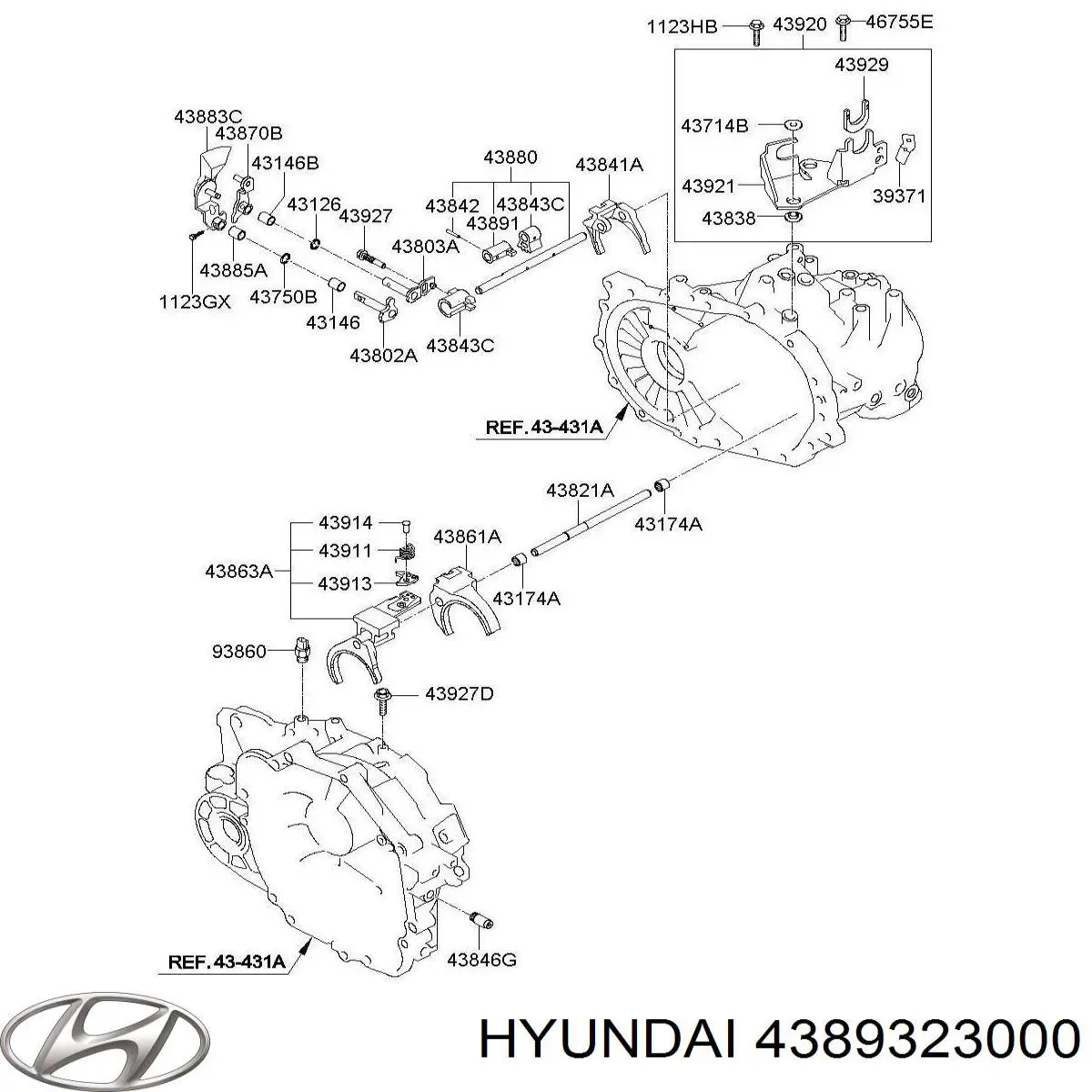 4389323000 Hyundai/Kia