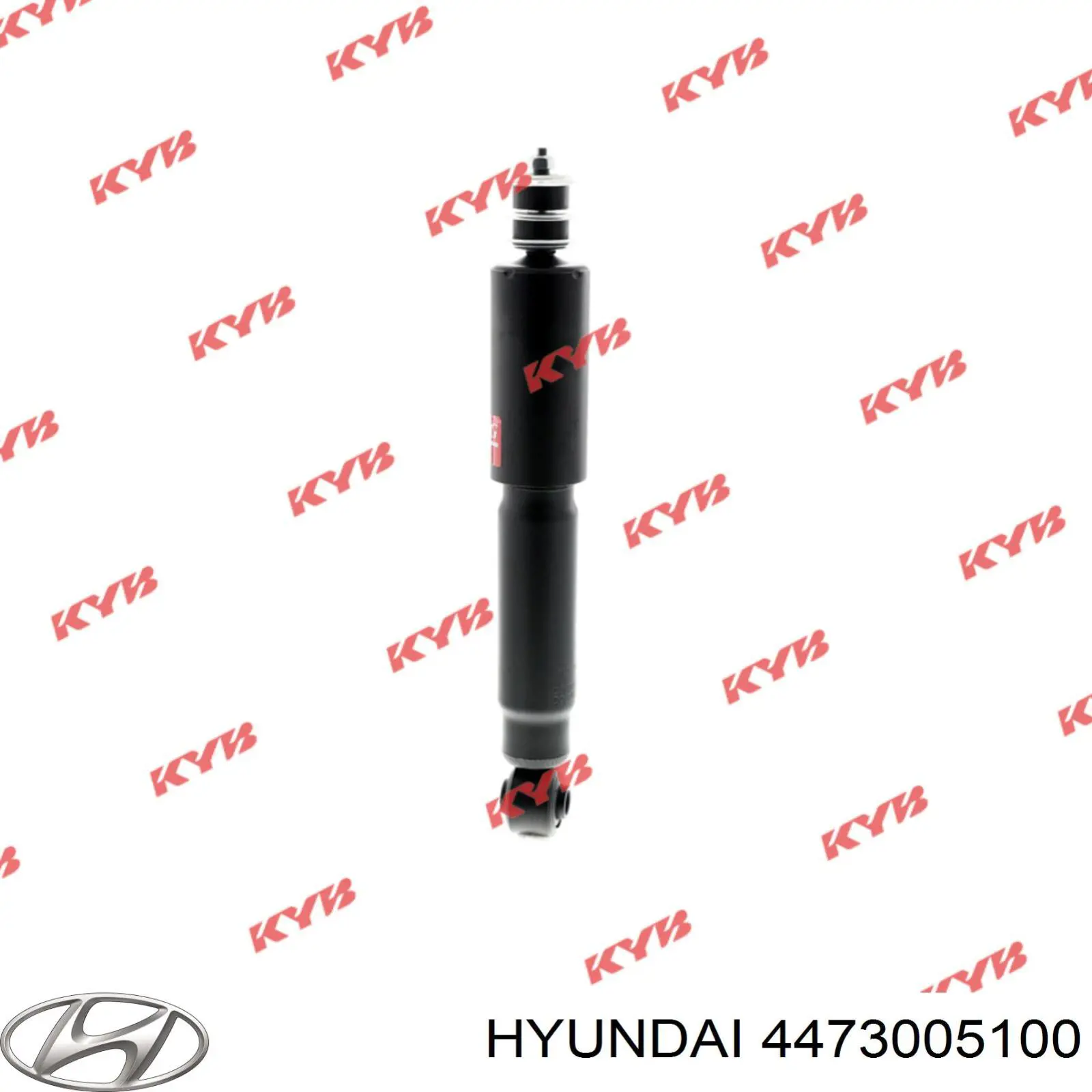 4473005100 Hyundai/Kia casquillo del soporte de barra estabilizadora trasera