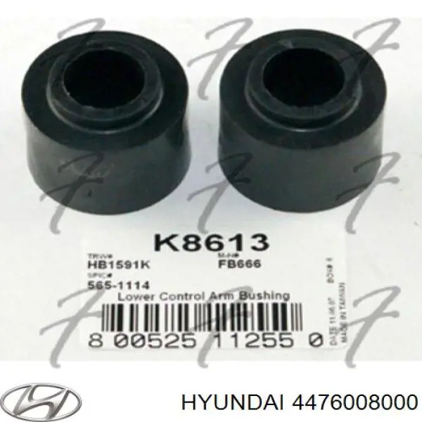 4476008000 Hyundai/Kia casquillo del soporte de barra estabilizadora delantera