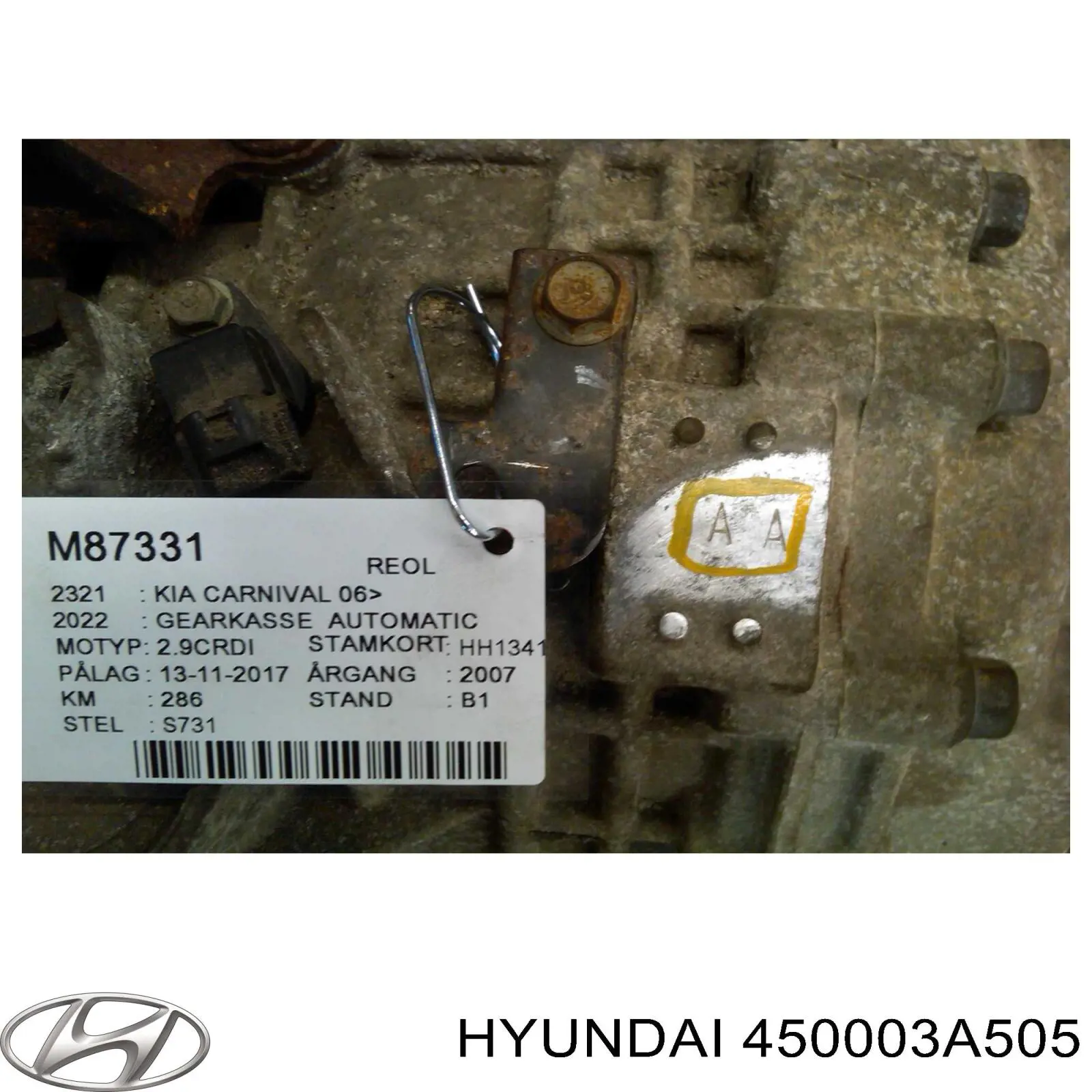 450003A505 Hyundai/Kia