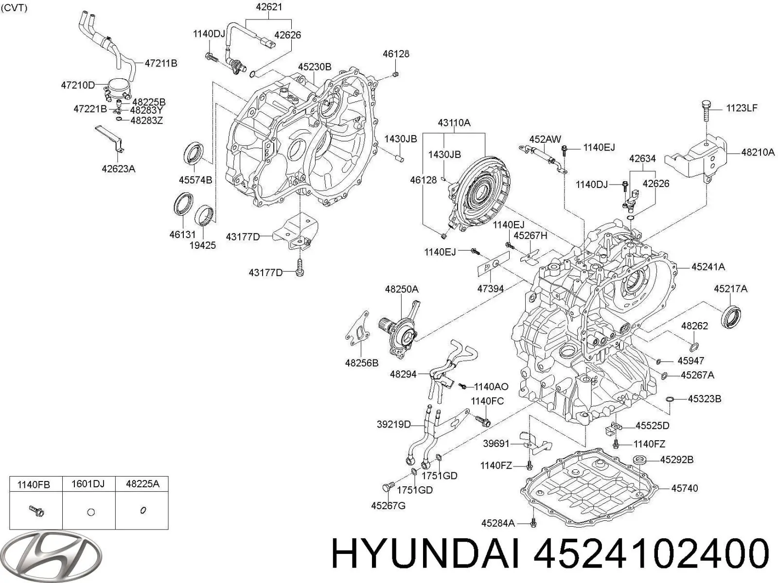 4524102400 Hyundai/Kia