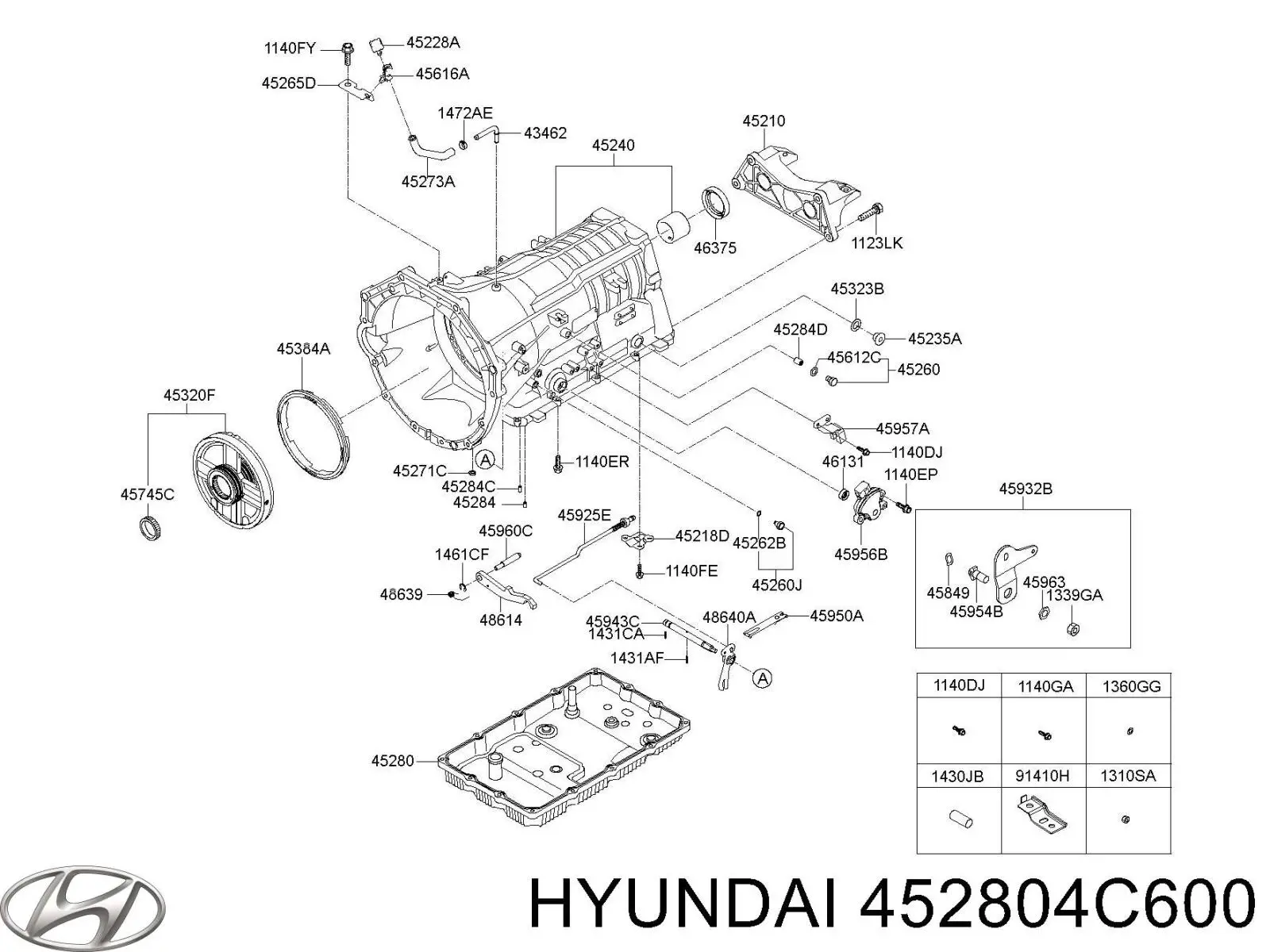 452804C600 Hyundai/Kia