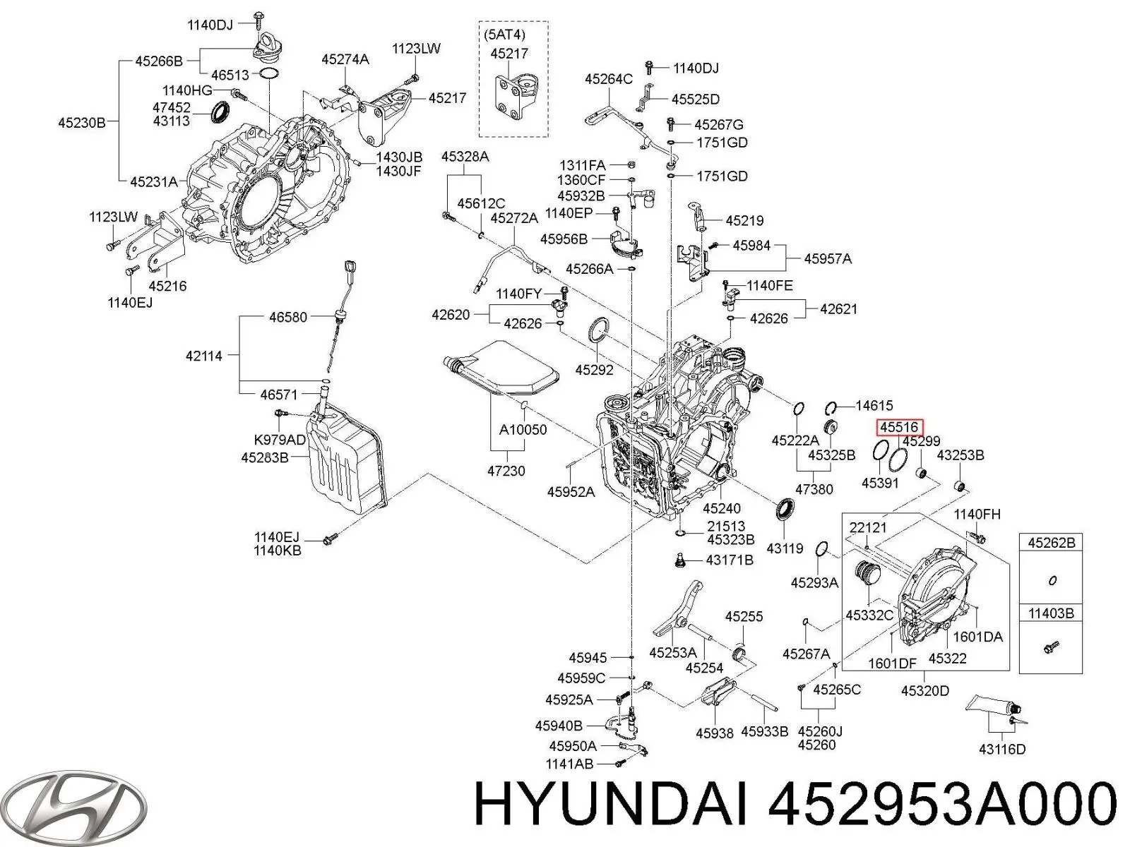 452953A000 Hyundai/Kia