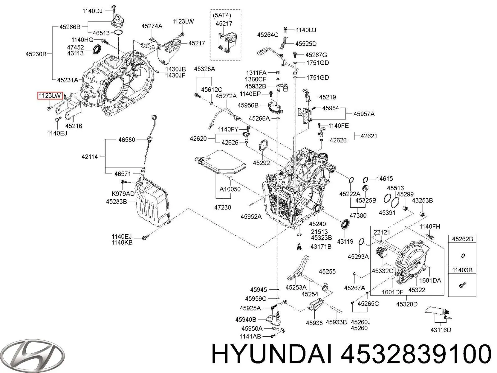  Hyundai/Kia 4532839100 precio, desde 2,93 EUR