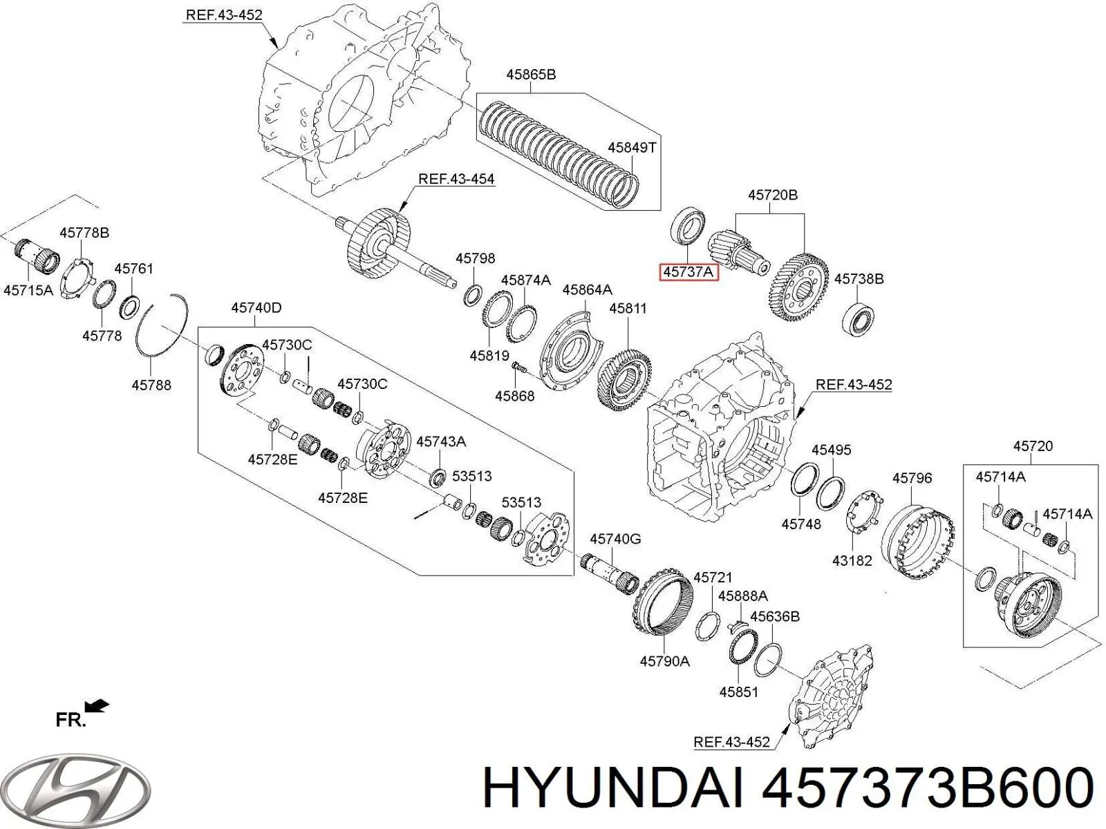 457373B600 Hyundai/Kia