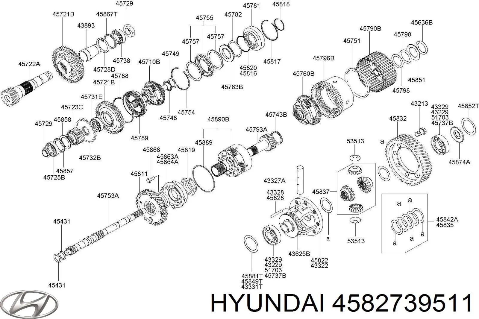 4582739500 Hyundai/Kia