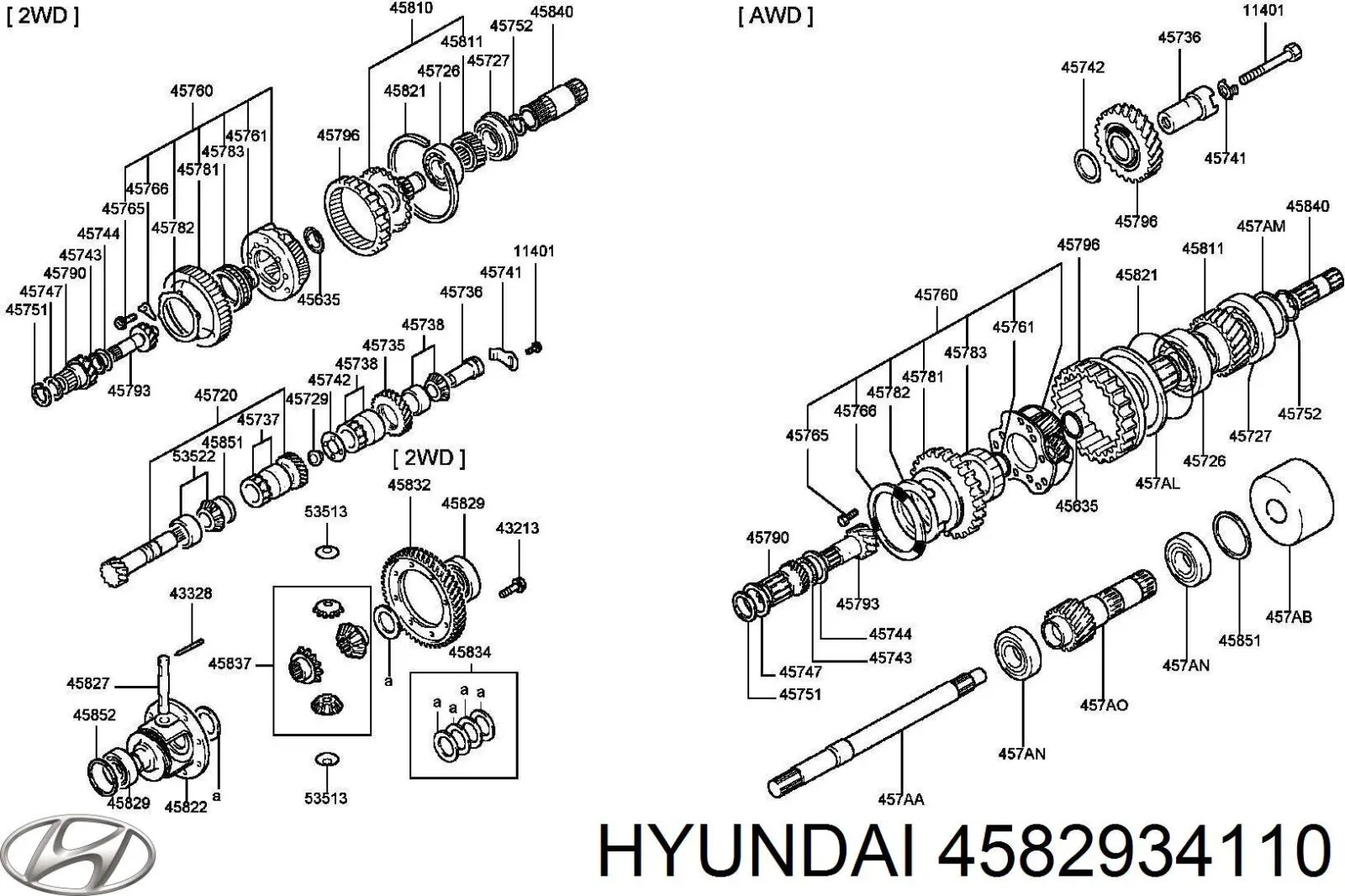 4582934140 Hyundai/Kia