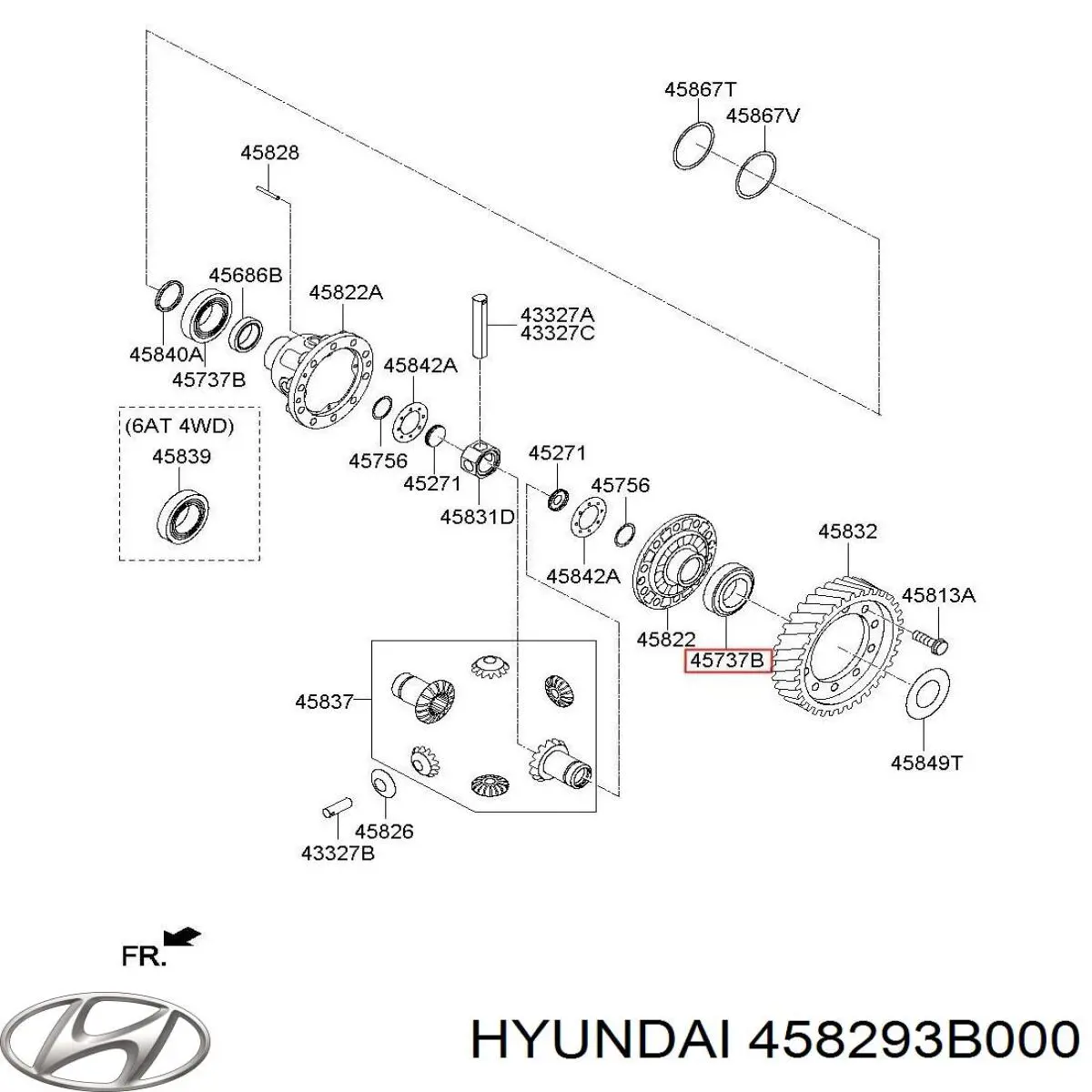 458293B000 Hyundai/Kia