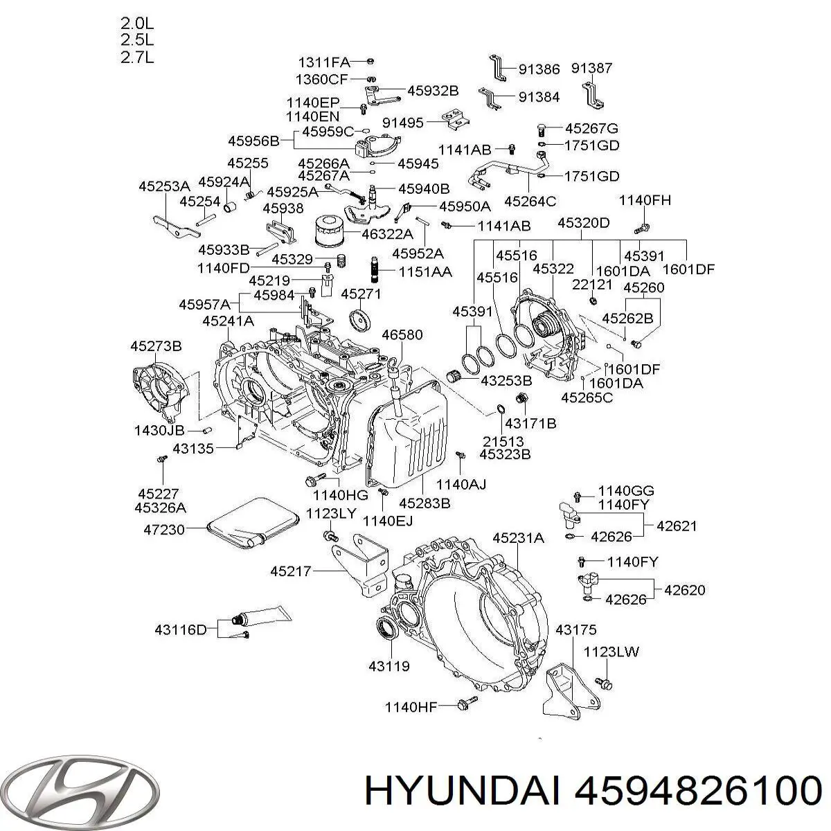 4594826100 Hyundai/Kia