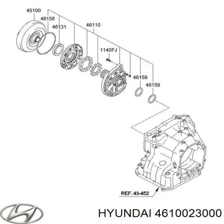 4610023000 Hyundai/Kia