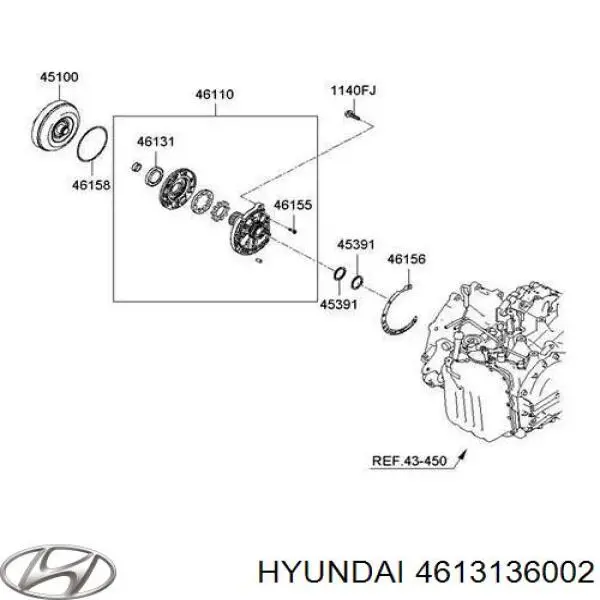 Comprar MD707575 Hyundai/Kia Retén de aceite de la bomba de aceite de la transmisión automática