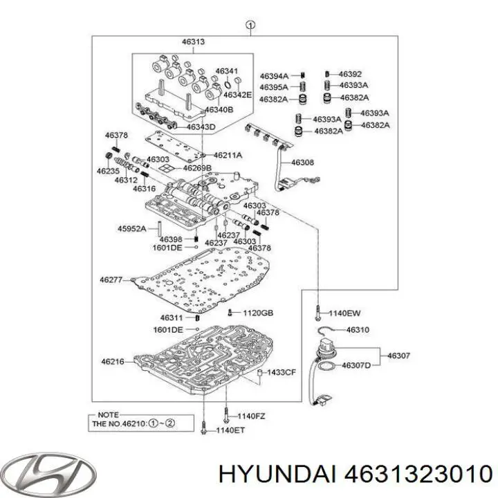 4631323010 Hyundai/Kia