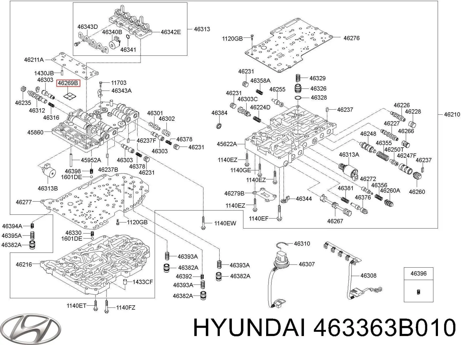 463363B010 Hyundai/Kia