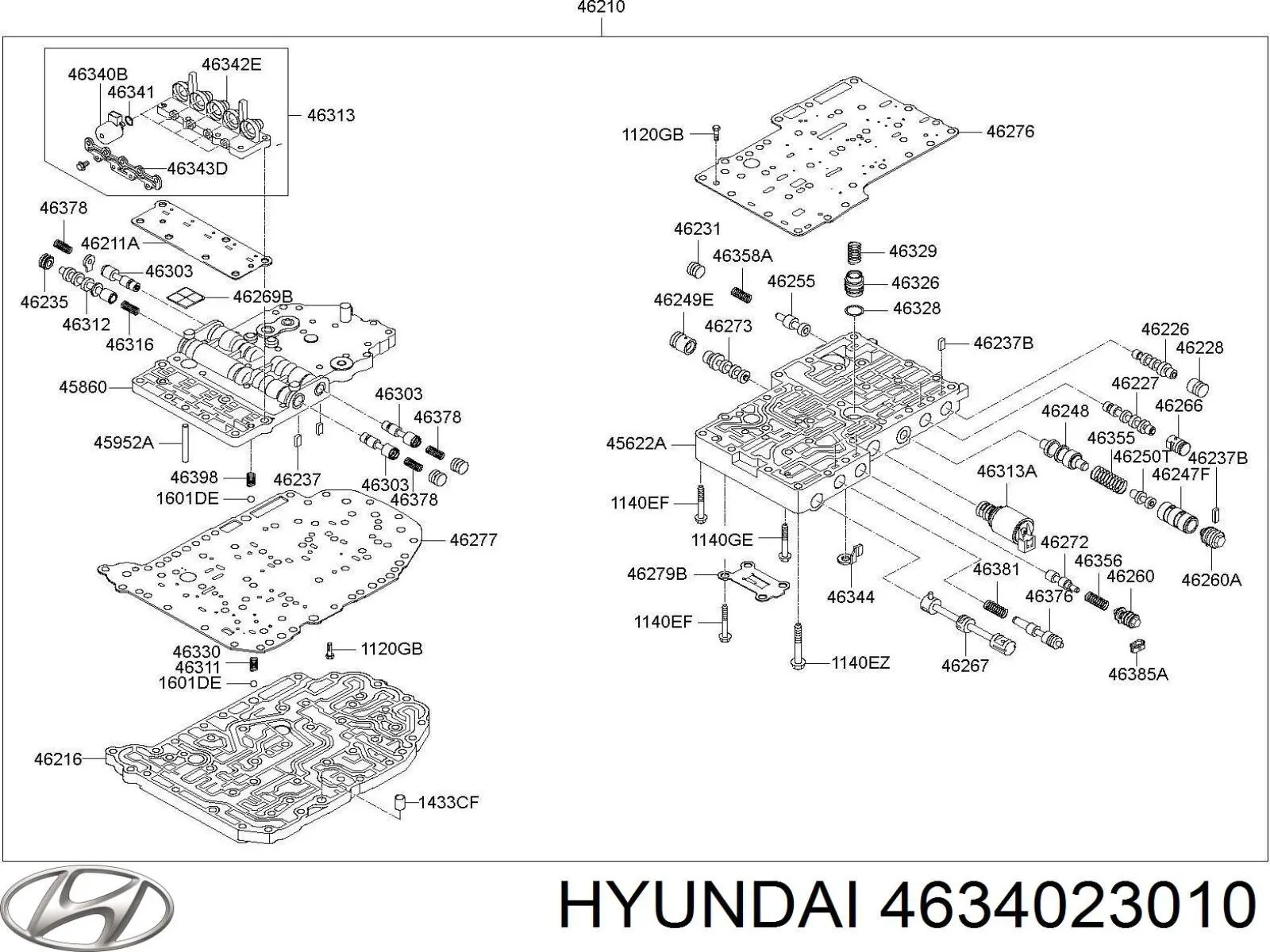 4634023010 Hyundai/Kia