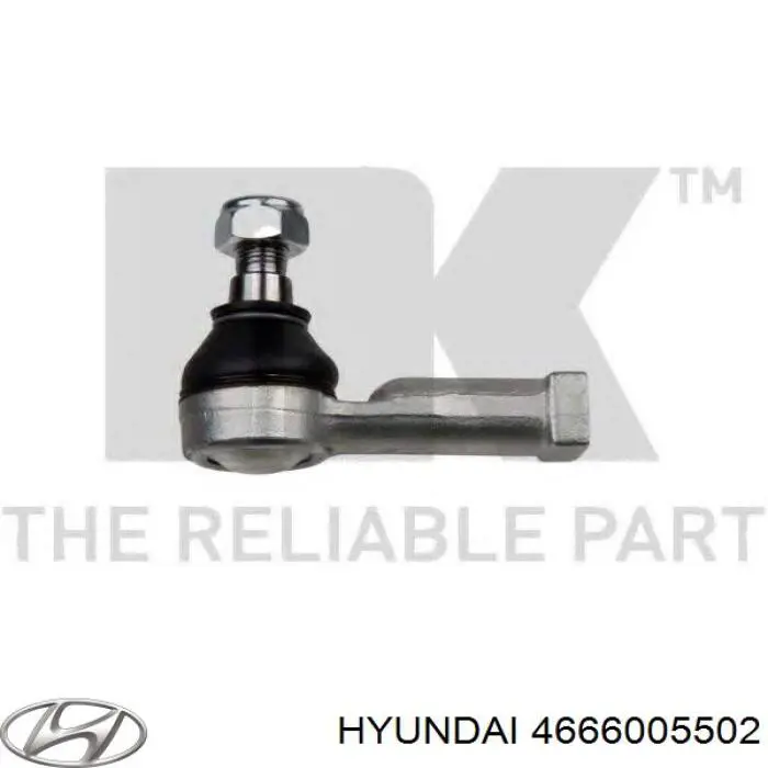 4666005502 Hyundai/Kia rótula barra de acoplamiento exterior