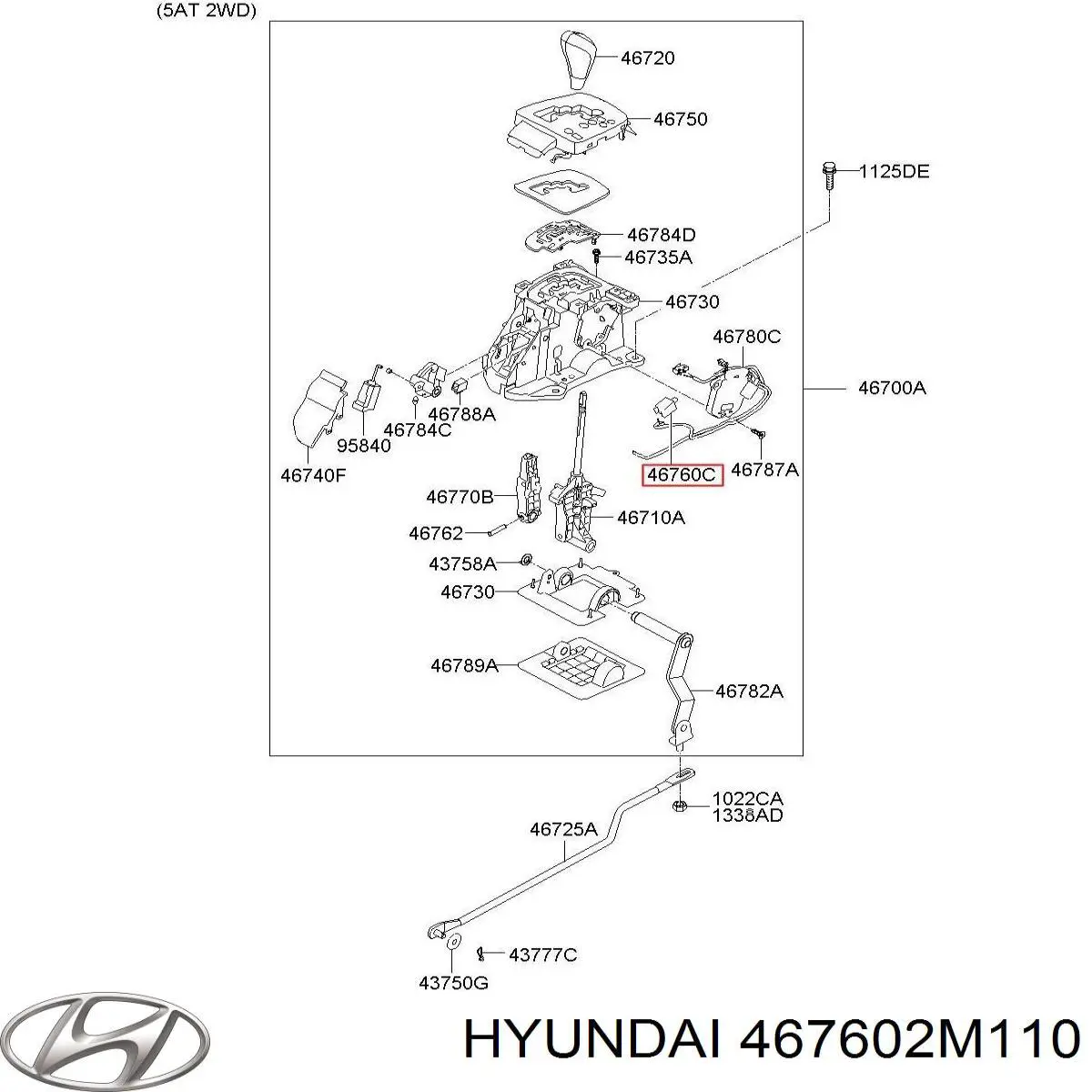 467602M110 Hyundai/Kia