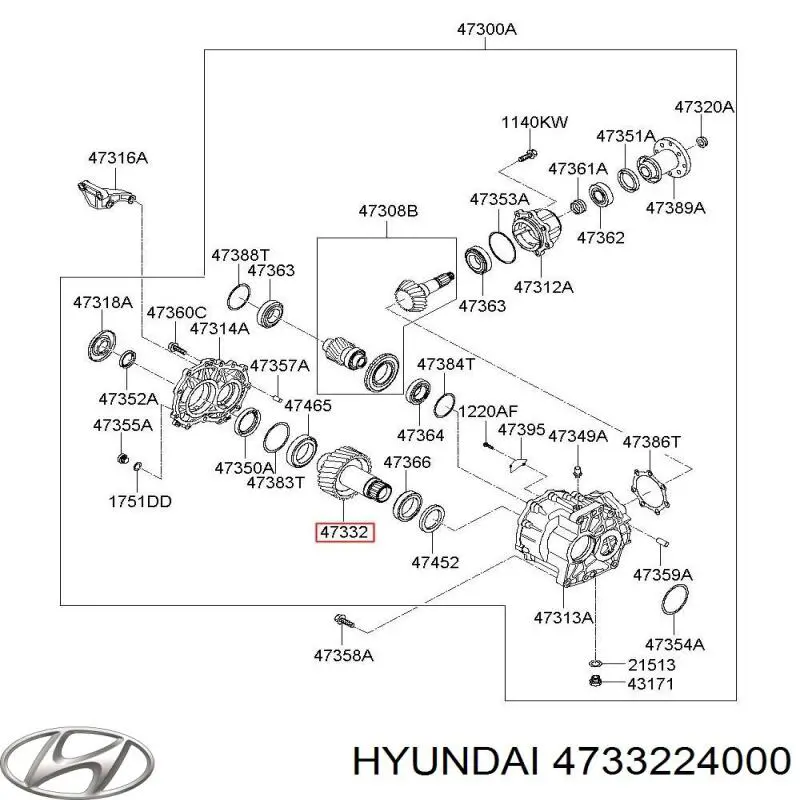 4733224000 Hyundai/Kia