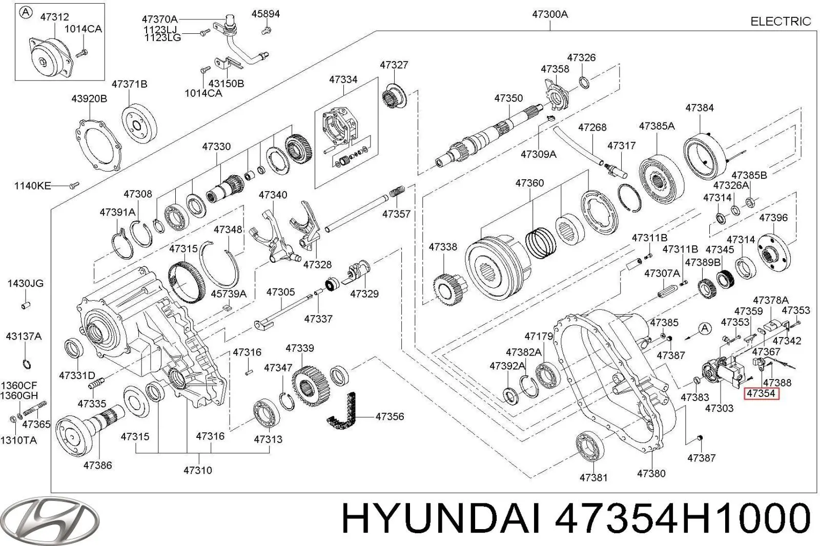 Sensor velocimetro Hyundai/Kia 47354H1000 precio, desde 173,64 EUR