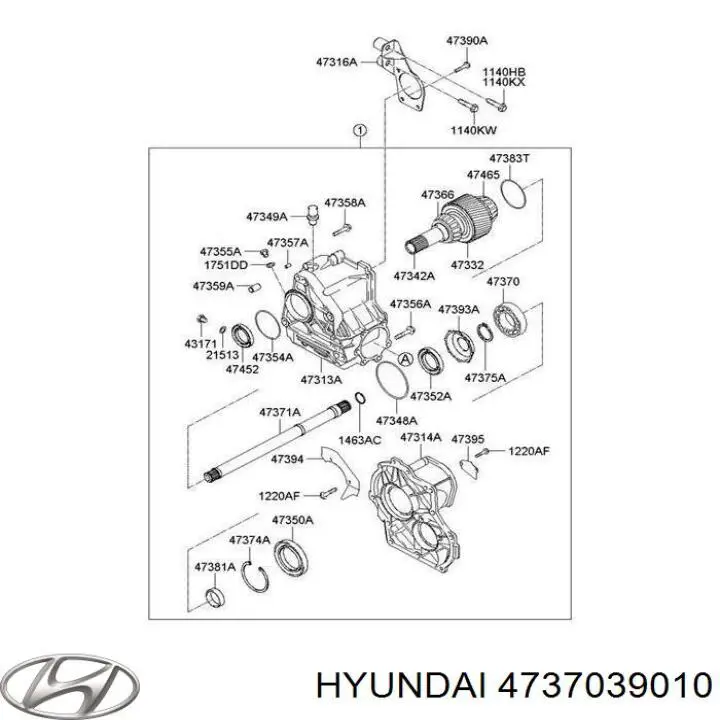 4737039010 Hyundai/Kia