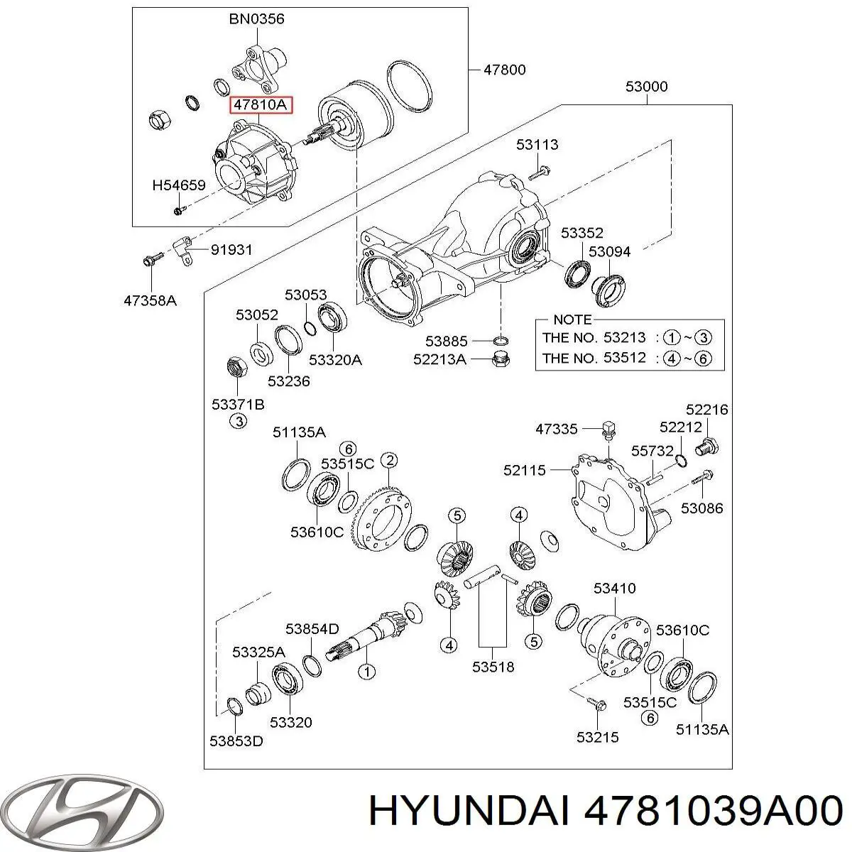Tapa de la viscoclutch del diferencial trasero Hyundai/Kia 4781039A00 precio, desde 549,82 EUR