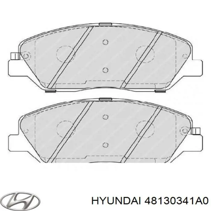 Comprar 48130341A0 Hyundai/Kia Pastillas delanteras de freno