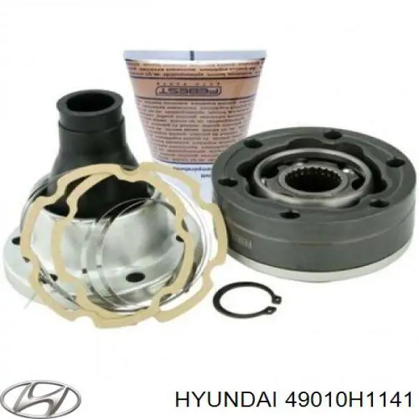 Transmisión cardán, eje delantero para Hyundai Terracan  HP