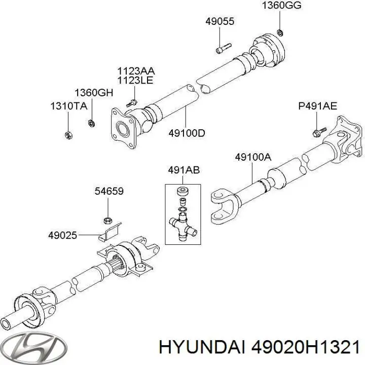 49020H1321 Hyundai/Kia