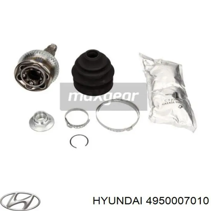Comprar 4950007010 Hyundai/Kia Semieje delantero izquierdo