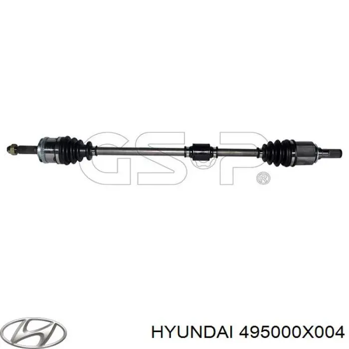 Junta homocinética exterior delantera GSP 834146