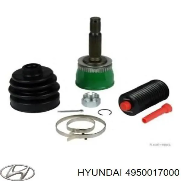 Árbol de transmisión delantero izquierdo para Hyundai Matrix (FC)