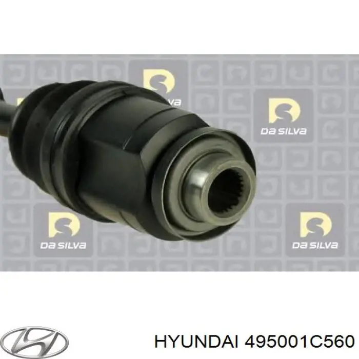 495001C560 Hyundai/Kia Semieje delantero derecho
