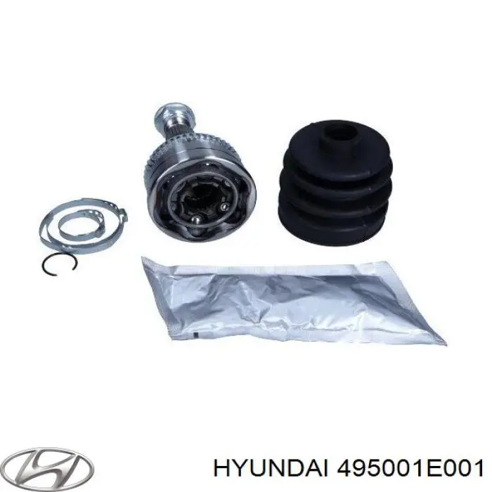 Comprar 495001E010 Hyundai/Kia Semieje delantero izquierdo